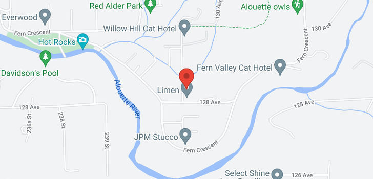 map of 12885 MILL STREET